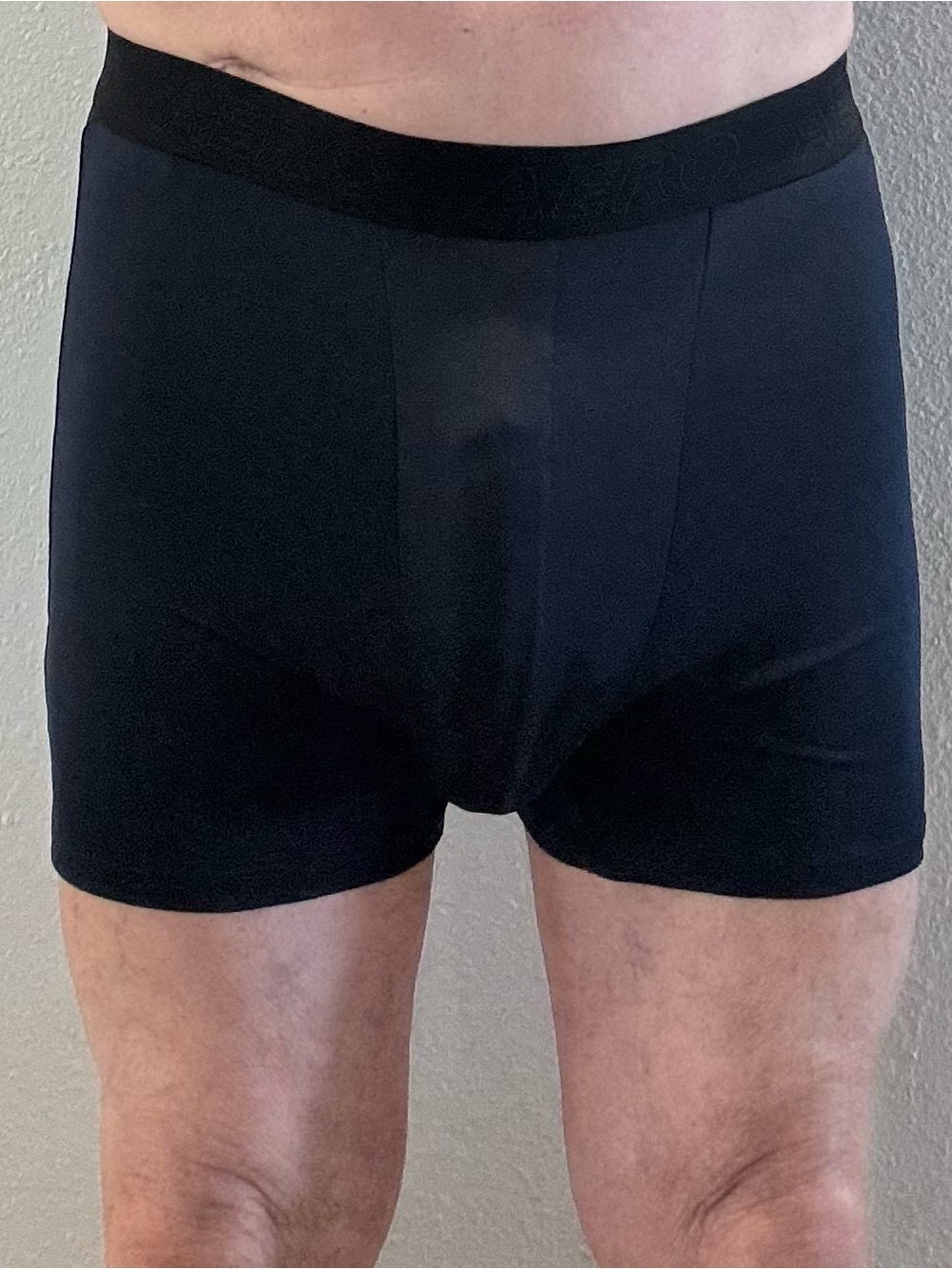Aeropostale Black Boxer Briefs - Solid Black
